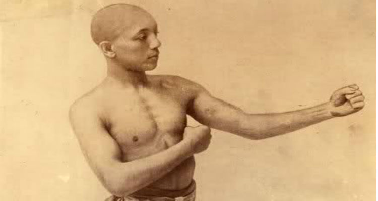 George Dixon was the first of many black boxing champions.