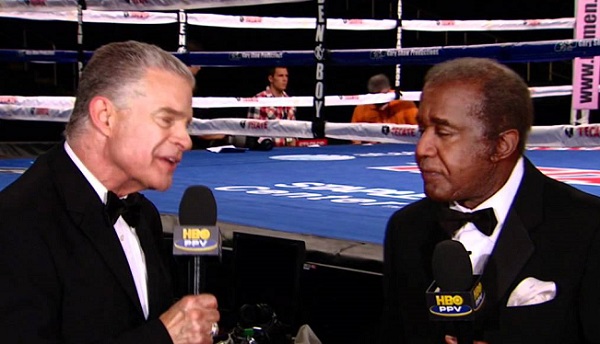 Lampley and Steward: Not a great night for the HBO team.
