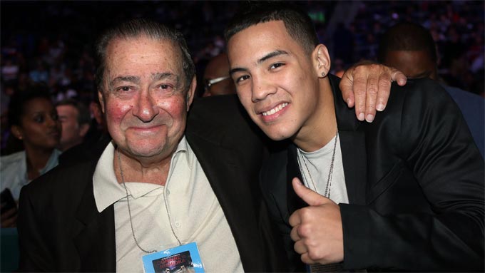 Bob Arum is betting Valdez will become a major attraction. 