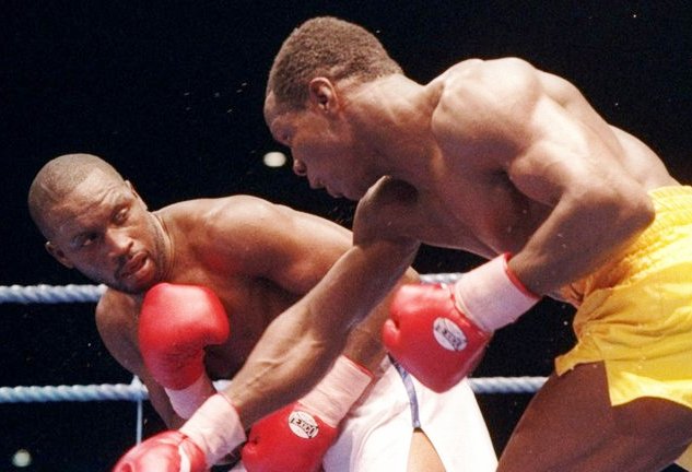 Benn and Eubank rumble for the 168 title in 1993. 