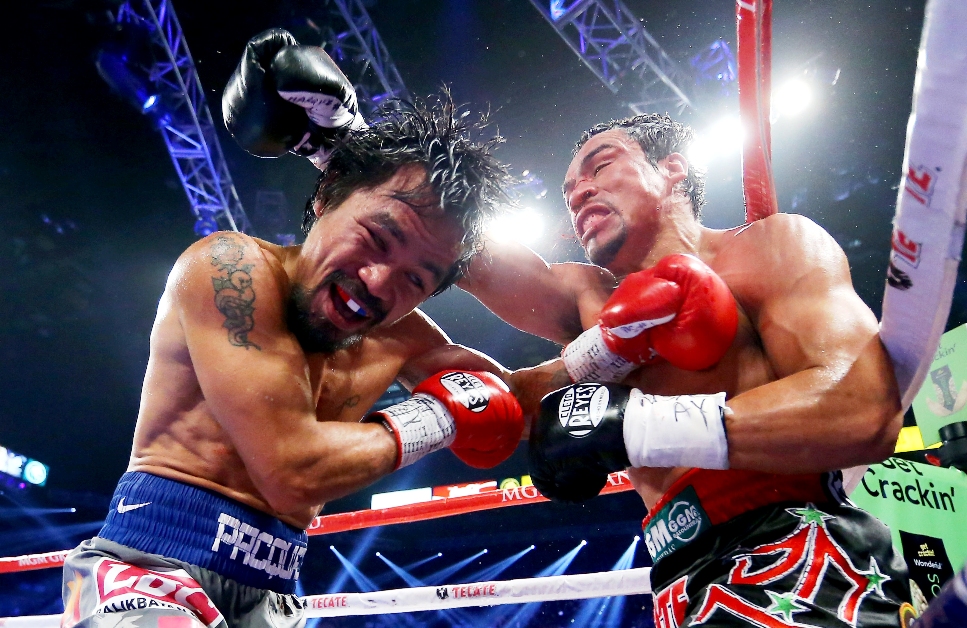 Pacquiao and Marquez rumble Mexican style! 