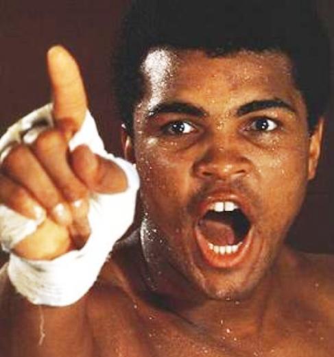 Ali: a champion who took risks.