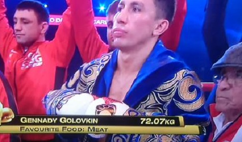 Carnivore Golovkin feasted on Murray. 