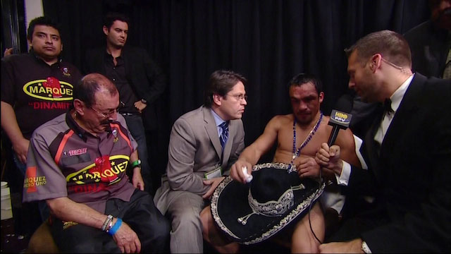 A low moment after a brilliant performance in the Pacquiao rubbermatch
