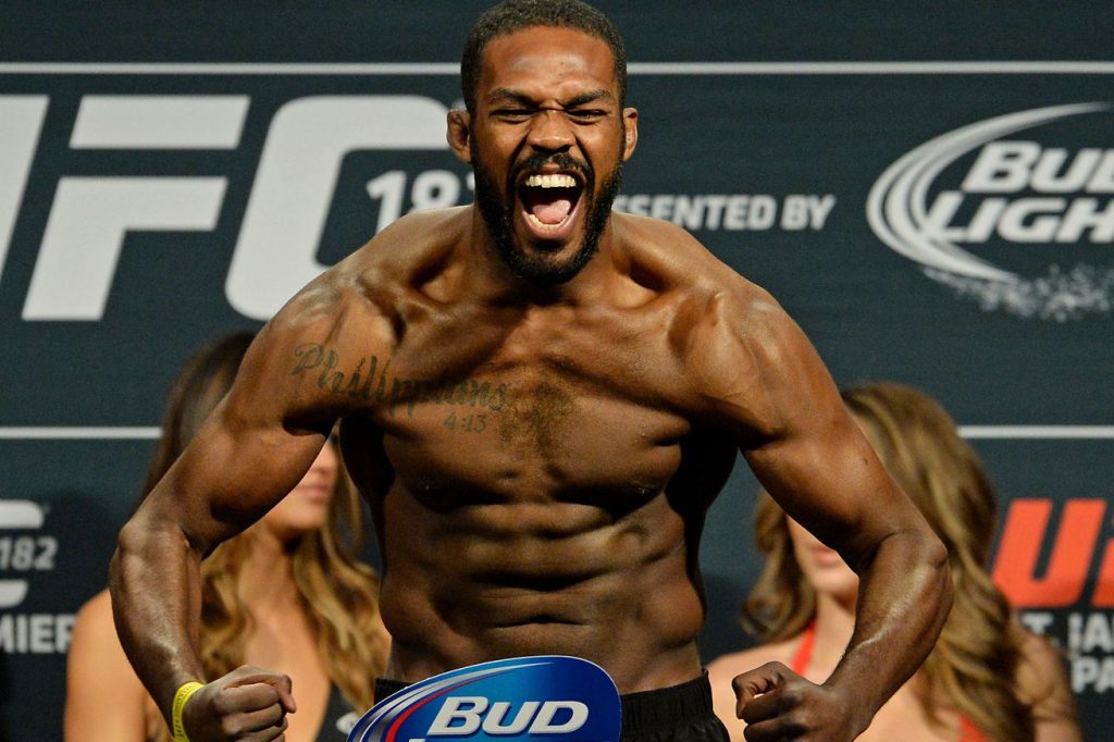 Jon Jones: time to get back in the octagon. 