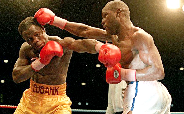 Nigel Benn v Chris Eubank 1990 Boxing Photo Memorabilia 564 