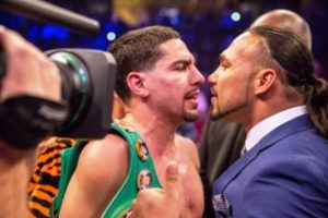 Keith Thurman and Danny Garcia face off.