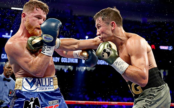 Saul 'Canelo' Alvarez unifies three middleweight world titles after beating  Daniel Jacobs