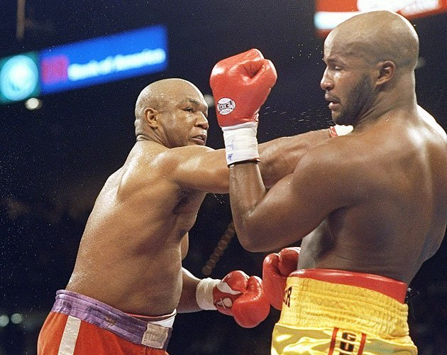 1994 MICHAEL MOORER vs GEORGE FOREMAN Glossy 8x10 Photo Title Fight Poster Print 