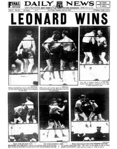 Leonard vs Tendler